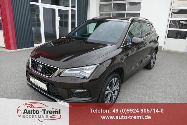 Seat Ateca Xcellence 1.5 TSI DSG 150 PS AHK Navi Beats Sound Frontscheibenheizung SHZ Kamera el.Heckklappe Virtual Pedal Totwinkel Garantie 