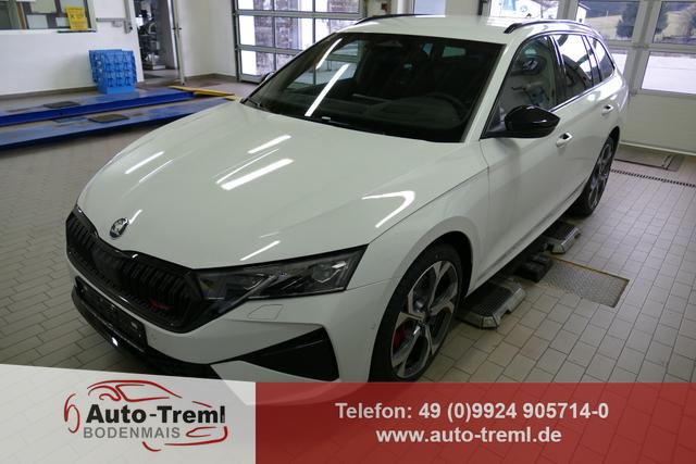 Skoda Octavia Combi - RS 2.0 TSI DSG 265 PS Head Up Parklenk Navi SHZ 5JG DCC 19" AHK-Vorbereitung Dopp. Ladeboden Side Assist
