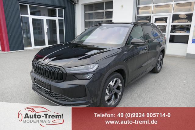 Skoda Kodiaq - Sportline 2.0 TDI DSG 4x4 193 PS AHK Navi SHZ4x beh.WS LHZ el.Heckklappe doppelter Ladeboden 3-Zonen-Climatronic