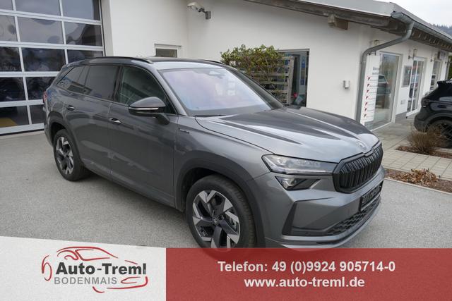Skoda Kodiaq - Sportline 2.0 TDI DSG 4x4 193 PS AHK Navi SHZ4x beh.WS LHZ el.Heckklappe doppelter Ladeboden 3-Zonen-Climatronic