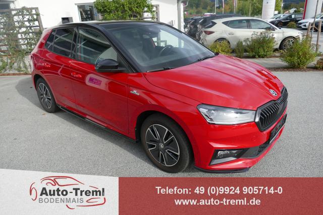 Skoda Fabia - 1.0 TSI Monte Carlo 110 PS Pano SHZ beh. Frontscheibe Kamera PDC vo+hi Fernlichtassistent