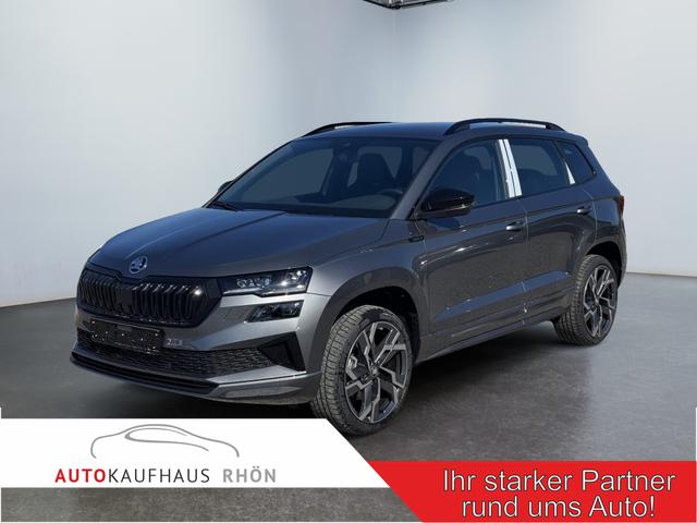 Skoda Karoq - Sportline 1,5 TSI DSG 2ZKlimaautomatik Canton Anh&auml;ngerkupplung Totewinkel Assistent 2 x Einparkhilfe Kamera 19 Zoll Felgen adaptiver Tempomat 5J Garantie