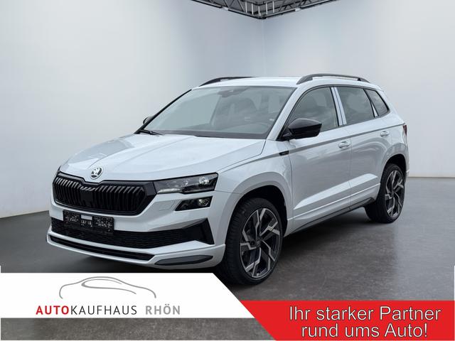 Skoda Karoq - Sportline 1,5 TSI DSG 2ZKlimaautomatik Canton Anh&auml;ngerkupplung Totewinkel Assistent 2 x Einparkhilfe Kamera 19 Zoll Felgen adaptiver Tempomat 5J Garantie