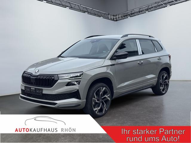 Skoda Karoq - Sportline 1,5 TSI DSG 2ZKlimaautomatik Canton Anh&auml;ngerkupplung Totewinkel Assistent 2 x Einparkhilfe Kamera 19 Zoll Felgen adaptiver Tempomat 5J Garantie