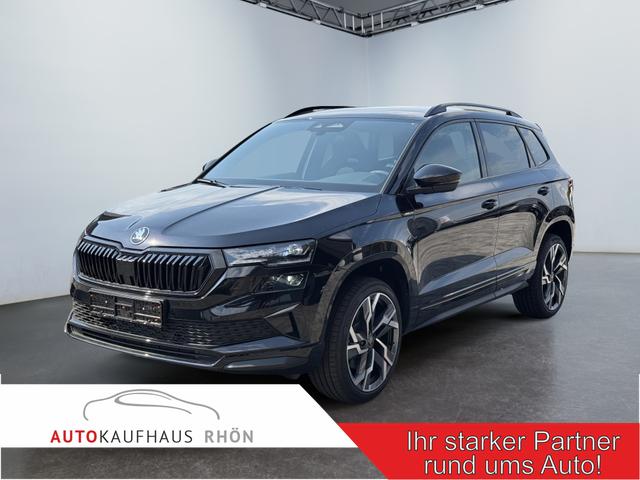 Skoda Karoq - Sportline 1,5 TSI DSG 2ZKlimaautomatik Canton Anh&auml;ngerkupplung Totewinkel Assistent 2 x Einparkhilfe Kamera 19 Zoll Felgen adaptiver Tempomat 5J Garantie