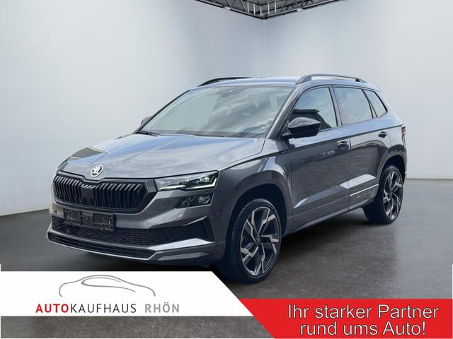 Skoda Karoq - Sportline 1,5 TSI DSG 2ZKlimaautomatik Canton Anh&auml;ngerkupplung Totewinkel Assistent 2 x Einparkhilfe Kamera 19 Zoll Felgen adaptiver Tempomat 5J Garantie