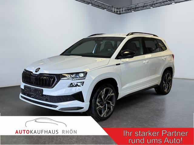 Skoda Karoq - Sportline 2,0 TSI 4x4 DSG 2ZKlimaautomatik Canton Anh&auml;ngerkupplung Totewinkel Assistent 2 x Einparkhilfe Kamera 19 Zoll Felgen adaptiver Tempomat 5J Garantie