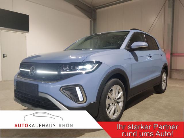 Volkswagen T-Cross - Exclusive 1.5 TSI 150 PS DSG AppleCarPlay-AndroidAuto-LED-Matrix-2-Zonen-Klimaanlage-Rückfahrkamera-Sitzheizung-Keyless-17''Alu-Sofort