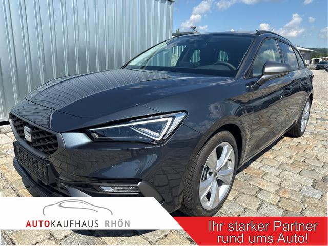 Seat Leon Sportstourer - FR 1.5 eTSI Mild-Hybrid 150PS 7DSG - 5 Jahre GARANTIE-Anh&auml;ngerkupplung-MATRIX LED-WINTER-SHZ-ACC-Klimaautomatik 3Zonen-beheiz.Lenkrad-NAVI-Ambiente-2xPDC-R&uuml;ckfahrkamera-ALU17"-DAB-elektr. Fensterheber-RDKS-Sunset-USB-Sofort