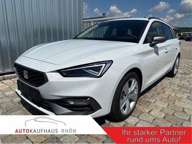 Seat Leon Sportstourer - FR 1.5 eTSI Mild Hybrid 150PS 7DSG - 5 Jahre GARANTIE-Anh&auml;ngerkupplung-MATRIX LED-WINTER-SHZ-ACC-Klimaautomatik 3Zonen-beheiz.Lenkrad-NAVI-Ambiente-2xPDC-R&uuml;ckfahrkamera-ALU17"-DAB-elektr. Fensterheber-RDKS-Sunset-USB-Sofort