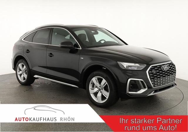 Audi Q5 Sportback - 55 TFSI e quattro S line TFSIe S-LINE, AHK, 19-Zoll, Teilleder