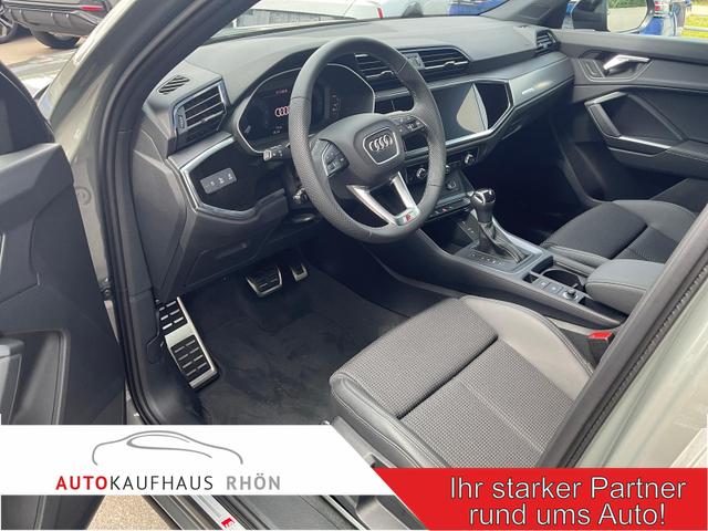 Audi Q3 Sportback - 40 TDI quattro S line qu S-LINE, AHK, 19-Zoll, Optik schwarz, Navi, Kamera, el. Klappe
