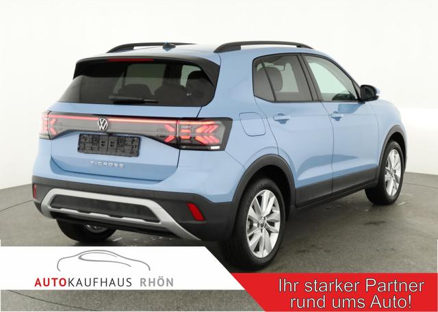 Volkswagen T-Cross - 1.0 TSI 85 kW Life Life, AHK, IQ.Light, Kamera, ACC, Side. Winter, 17-Zoll