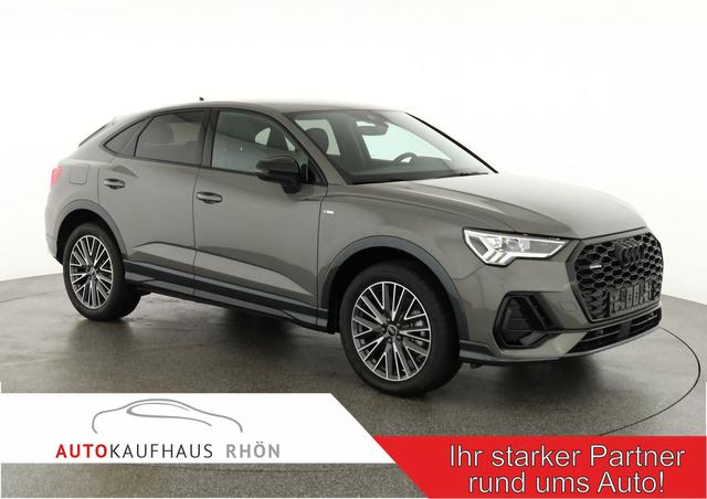 Audi Q3 Sportback - 45 TFSI quattro S line qu S-LINE, AHK, 19-Zoll, Optik schwarz, Navi, Kamera, el. Klappe
