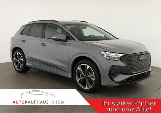Audi Q4 e-tron - 45 basis quattro S-LINE quattro, Navi, Matrix, Side, Kamera, el. Klappe, Winter. 20-Zoll