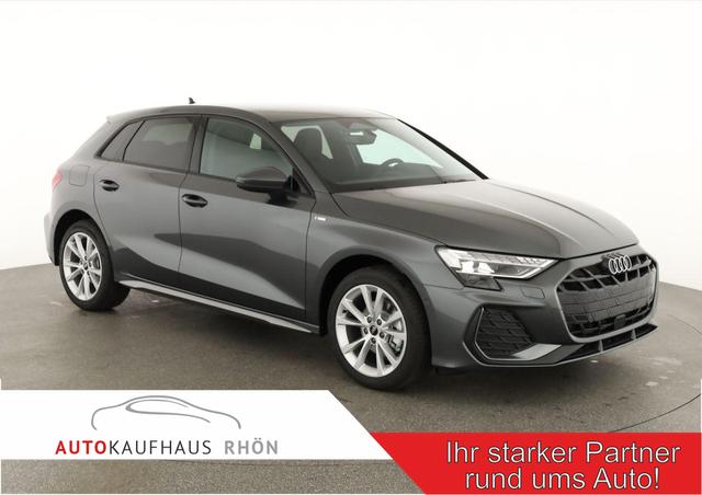 Audi A3 Sportback - TFSI 110 kW S line 35 S-tronic S-LINE, AHK, Matrix, Navi, el. Klappe, Kamera, Winter, 3 J.-Garantie