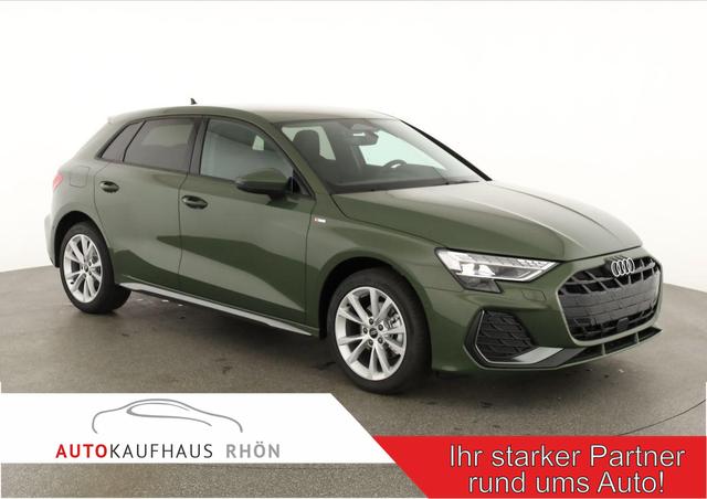 Audi A3 Sportback - TFSI 110 kW S line 35 S-tronic S-LINE, AHK, Matrix, Navi, el. Klappe, Kamera, Winter, 3 J.-Garantie