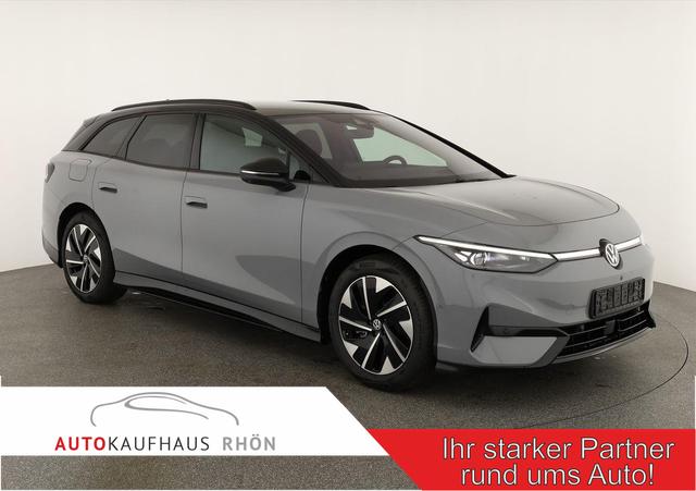 Volkswagen ID.7 - Pro 210 kW Tourer Black, AHK, HuD, IQ.Light, IQ.Drive, AreaView, Side, Winter, 19-Zoll