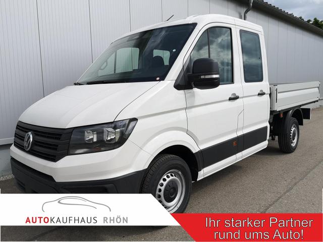 Volkswagen Crafter Pritschenwagen - Doka 35 Pritsche DSG PDC Tempomat 7 Sitzer