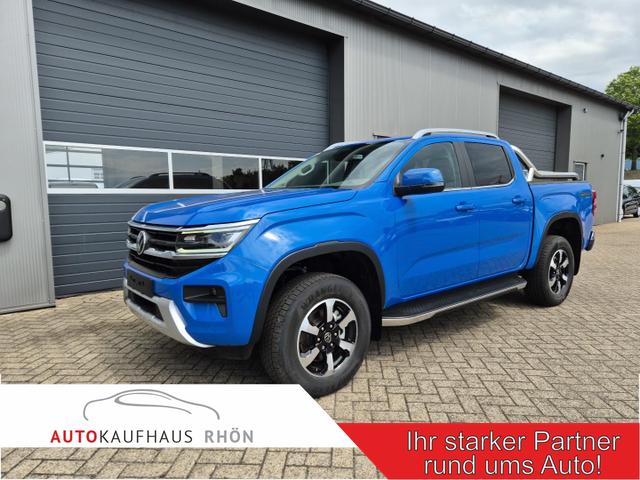 Volkswagen Amarok - Style DoKa 3.0 TDI 240PS 4x4 Automatik Trittbrett Chrompaket Navi Lenkradheizung Frontscheibe beheizb. Sitzheizung AHK Rückf.Kamera ACC Klimaautomatik PDC v+h Apple Carplay Android Auto 2xKeyless 18"LM