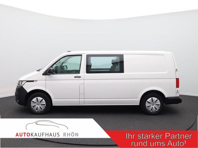 Volkswagen Transporter 6.1 Kastenwagen - DoKa L2 2.0 TDi 110PS 5-Sitzer AHK Klima PDC DAB Apple CarPlay Android Auto Bluetooth Touchscreen Ganzjahresreifen