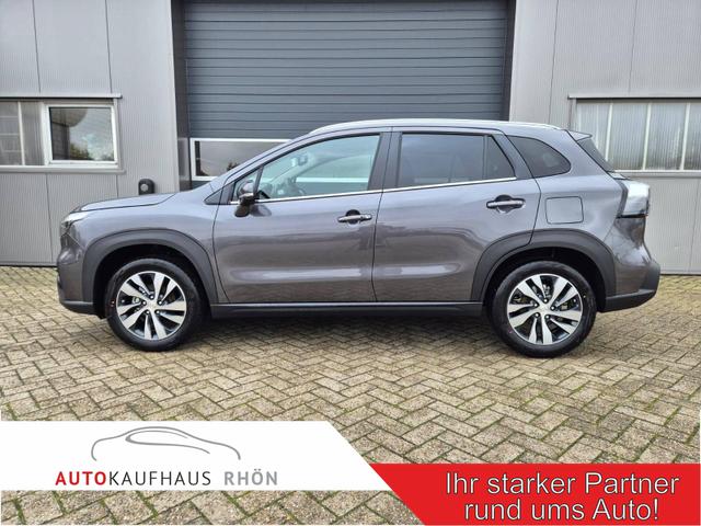 Suzuki S-Cross - Comfort+ 129PS MHEV 1.4 Boosterjet Teilleder Navi Klimaautomatik Sitzheizung ACC PDC v+h 4x Kamera Suzuki-Radio Apple CarPlay Android Auto Touchscreen 2xKeyless 17-LM