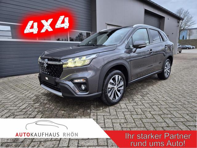 Suzuki S-Cross - Comfort+ 110PS Automatik MHEV 4x4 ALLGRIP 1.4 Boosterjet Allrad Teilleder Navi Klimaautomatik Sitzheizung ACC PDC v+h 4x Kamera Suzuki-Radio Apple CarPlay Android Auto Touchscreen 2xKeyless 17-LM