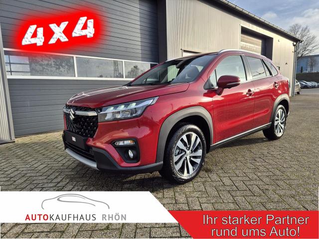 Suzuki S-Cross - Comfort+ 110PS Automatik MHEV 4x4 ALLGRIP 1.4 Boosterjet Allrad Teilleder Navi Klimaautomatik Sitzheizung ACC PDC v+h 4x Kamera Suzuki-Radio Apple CarPlay Android Auto Touchscreen 2xKeyless 17-LM