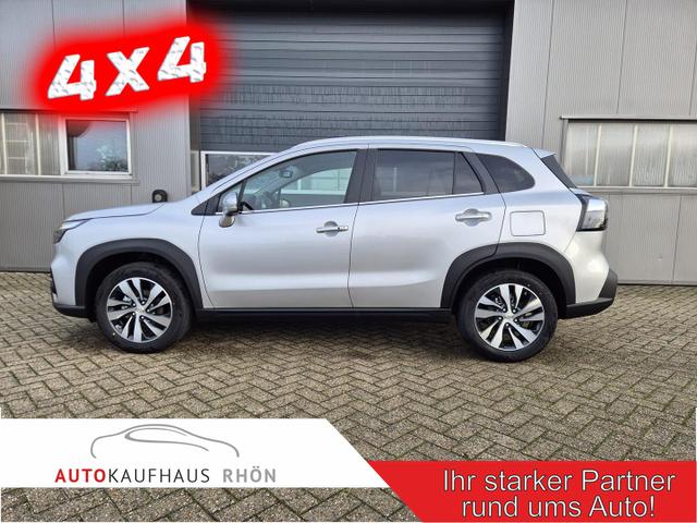 Suzuki S-Cross - Comfort+ 110PS Automatik MHEV 4x4 ALLGRIP 1.4 Boosterjet Allrad Teilleder Navi Klimaautomatik Sitzheizung ACC PDC v+h 4x Kamera Suzuki-Radio Apple CarPlay Android Auto Touchscreen 2xKeyless 17-LM