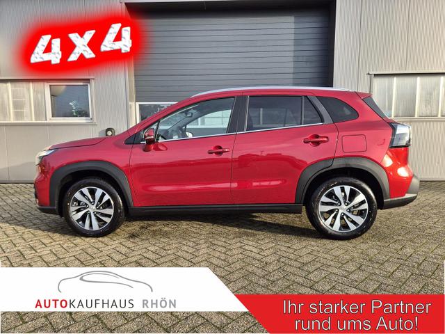 Suzuki S-Cross - Comfort+ 110PS Automatik MHEV 4x4 ALLGRIP 1.4 Boosterjet Allrad Teilleder Navi Klimaautomatik Sitzheizung ACC PDC v+h 4x Kamera Suzuki-Radio Apple CarPlay Android Auto Touchscreen 2xKeyless 17-LM