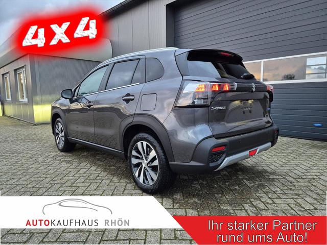 Suzuki S-Cross - Comfort+ 110PS Automatik MHEV 4x4 ALLGRIP 1.4 Boosterjet Allrad Teilleder Navi Klimaautomatik Sitzheizung ACC PDC v+h 4x Kamera Suzuki-Radio Apple CarPlay Android Auto Touchscreen 2xKeyless 17-LM