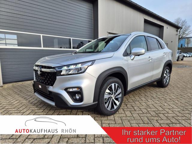 Suzuki S-Cross - Comfort+ 110PS Automatik MHEV 1.4 Boosterjet Teilleder Navi Klimaautomatik Sitzheizung ACC PDC v+h 4x Kamera Suzuki-Radio Apple CarPlay Android Auto Touchscreen 2xKeyless 17-LM