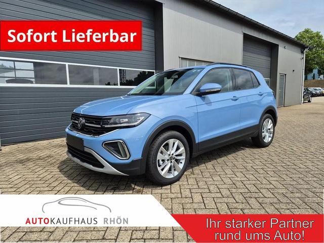 Volkswagen T-Cross - 1.0 TSI 116PS DSG Life LED-Matrix-Scheinwerfer Klimaautomatik Sitzheizung PDC R&uuml;ckf.Kamera 17-LM abged.Scheiben 2xKeyless DAB+ Bluetooth Touchscreen Apple CarPlay Android Auto