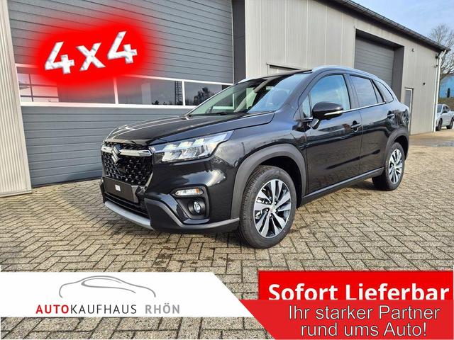 Suzuki S-Cross - Comfort+ 110PS MHEV 4x4 ALLGRIP 1.4 Boosterjet Teilleder Navi Klimaautomatik Sitzheizung ACC PDC v+h 4x Kamera Suzuki-Radio Apple CarPlay Android Auto Touchscreen 2xKeyless 17-LM