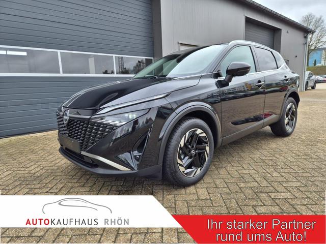 Nissan Qashqai - 1.3 DIG-T MHEV 158 PS X-Tronic N-Connecta Teil-Leder PanoGlasdach Klimaautomatik Sitzheizung Lenkradheizung Navi ACC PDC v+h 360&deg;Kamera DAB Bluetooth Touchscreen Apple CarPlay Android Auto 18"LM