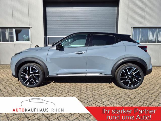 Nissan Juke - 1.0 DIG-T 114PS N-Design Automatik Teil-Leder Klimaautomatik Sitzheizung Lenkradheizung PDC v+h R&uuml;ckf.Kamera Navi 19"LM Bluetooth Touchscreen Apple CarPlay Android Auto