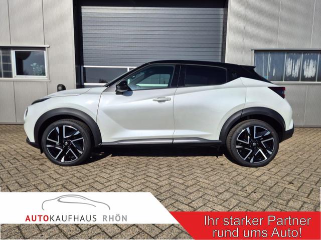 Nissan Juke - 1.0 DIG-T 114PS N-Design Automatik Teil-Leder Klimaautomatik Sitzheizung Lenkradheizung PDC v+h R&uuml;ckf.Kamera Navi 19"LM Bluetooth Touchscreen Apple CarPlay Android Auto