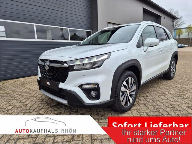 Suzuki S-Cross - Comfort+ 110PS Automatik MHEV 1.4 Boosterjet Teilleder Navi Klimaautomatik Sitzheizung ACC PDC v+h 4x Kamera Suzuki-Radio Apple CarPlay Android Auto Touchscreen 2xKeyless 17-LM