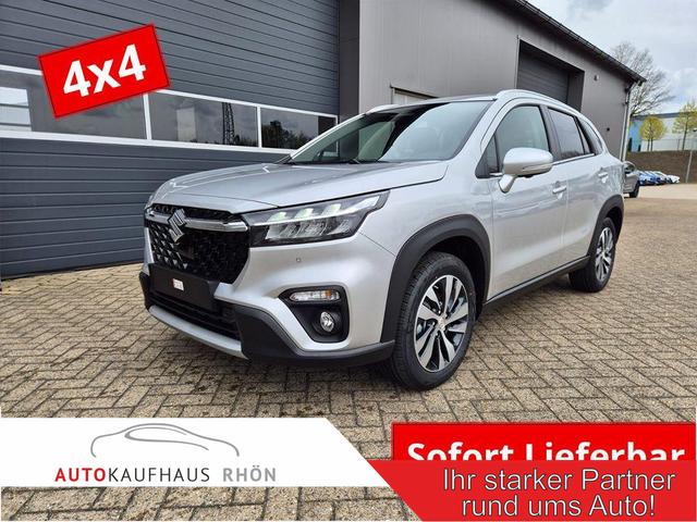Suzuki S-Cross - Comfort+ 110PS MHEV 4x4 ALLGRIP 1.4 Boosterjet Teilleder Navi Klimaautomatik Sitzheizung ACC PDC v+h 4x Kamera Suzuki-Radio Apple CarPlay Android Auto Touchscreen 2xKeyless 17-LM