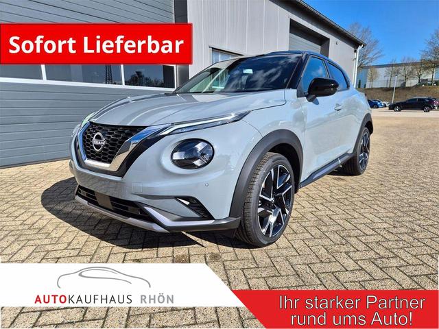 Nissan Juke - 1.0 DIG-T 114PS N-Design Automatik Teil-Leder Klimaautomatik Sitzheizung Lenkradheizung PDC v+h R&uuml;ckf.Kamera Navi 19"LM Bluetooth Touchscreen Apple CarPlay Android Auto