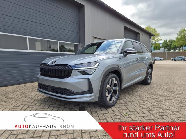 Skoda Kodiaq - Sportline 1.5 TSI 204PS PHEV DSG schwenkb. AHK elektr. PanoDach HUD Alcantara PDC v+h 360&deg;Kamera CANTON Sound Klimaautomatik Sitzheizung Lenkradheizung Navi Apple CarPlay Android Auto 2xKeyless 19"LM vollelektr. Reichweite 116KM