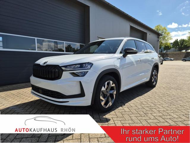 Skoda Kodiaq - Sportline 1.5 TSI 204PS PHEV DSG schwenkb. AHK elektr. PanoDach HUD Alcantara PDC v+h 360&deg;Kamera CANTON Sound Klimaautomatik Sitzheizung Lenkradheizung Navi Apple CarPlay Android Auto 2xKeyless 19"LM vollelektr. Reichweite 116KM