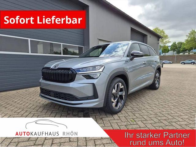 Skoda Kodiaq - Sportline 1.5 TSI 204PS PHEV DSG schwenkb. AHK elektr. PanoDach HUD Alcantara PDC v+h 360&deg;Kamera CANTON Sound Klimaautomatik Sitzheizung Lenkradheizung Navi Apple CarPlay Android Auto 2xKeyless 19"LM vollelektr. Reichweite 116KM