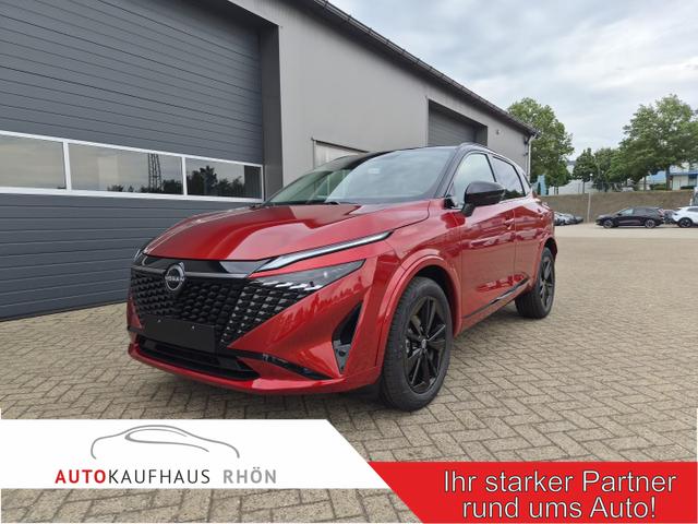 Nissan Qashqai - 1.3 DIG-T MHEV 158 PS X-Tronic N-Design Head-Up Display Teil-Leder Klimaautomatik Sitzheizung Lenkradheizung Navi elektr. Heckklappe ACC PDC v+h 360&deg;Kamera DAB Bluetooth Touchscreen Apple CarPlay Android Auto 19"Zoll