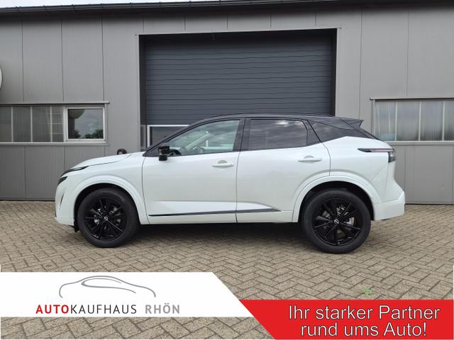 Nissan Qashqai - 1.3 DIG-T MHEV 158 PS X-Tronic N-Design Head-Up Display Teil-Leder Klimaautomatik Sitzheizung Lenkradheizung Navi elektr. Heckklappe ACC PDC v+h 360&deg;Kamera DAB Bluetooth Touchscreen Apple CarPlay Android Auto 19"Zoll