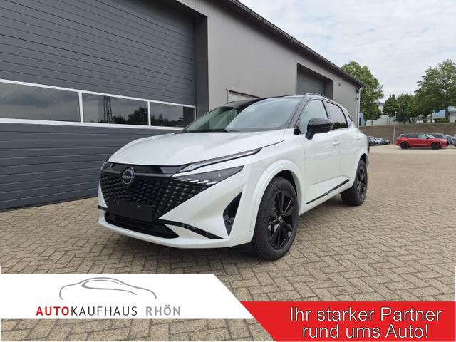 Nissan Qashqai - 1.3 DIG-T MHEV 158 PS X-Tronic N-Design Head-Up Display Teil-Leder Klimaautomatik Sitzheizung Lenkradheizung Navi elektr. Heckklappe ACC PDC v+h 360&deg;Kamera DAB Bluetooth Touchscreen Apple CarPlay Android Auto 19"Zoll