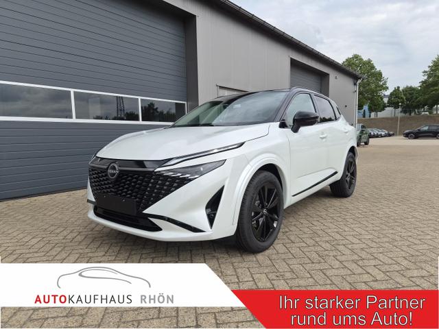 Nissan Qashqai - 1.3 DIG-T MHEV 158 PS X-Tronic N-Design PanoDach Teil-Leder Klimaautomatik Sitzheizung Lenkradheizung Navi ACC PDC v+h 360&deg;Kamera DAB Bluetooth Touchscreen Apple CarPlay Android Auto 19"Zoll