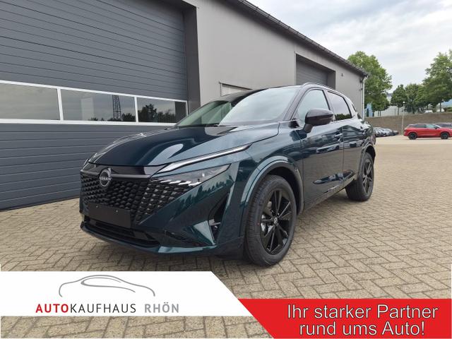 Nissan Qashqai - 1.3 DIG-T MHEV 158 PS X-Tronic N-Design Head-Up Display Teil-Leder Klimaautomatik Sitzheizung Lenkradheizung Navi elektr. Heckklappe ACC PDC v+h 360&deg;Kamera DAB Bluetooth Touchscreen Apple CarPlay Android Auto 19"Zoll