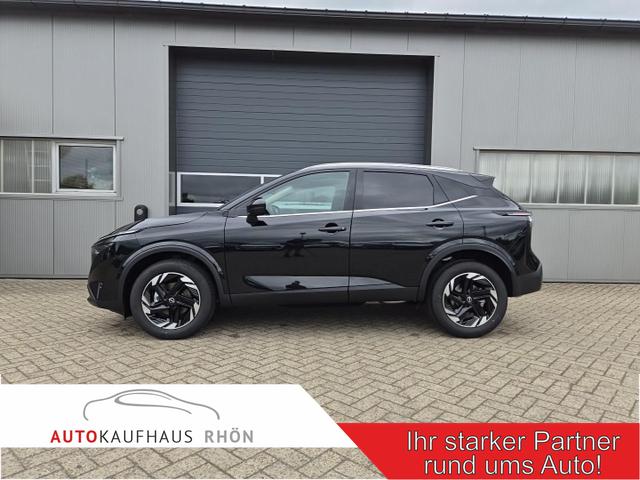 Nissan Qashqai - 1.3 DIG-T MHEV 158 PS X-Tronic N-Connecta Teil-Leder PanoGlasdach Klimaautomatik Sitzheizung Lenkradheizung Navi ACC PDC v+h 360&deg;Kamera DAB Bluetooth Touchscreen Apple CarPlay Android Auto 18"LM
