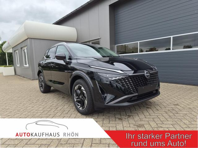 Nissan Qashqai - 1.3 DIG-T MHEV 158 PS X-Tronic N-Connecta Teil-Leder PanoGlasdach Klimaautomatik Sitzheizung Lenkradheizung Navi ACC PDC v+h 360&deg;Kamera DAB Bluetooth Touchscreen Apple CarPlay Android Auto 18"LM
